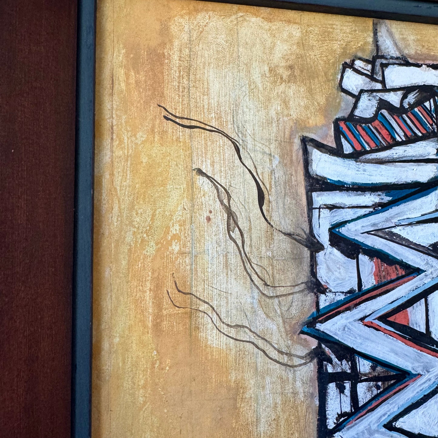 Jack Hammack Small Abstract Painting