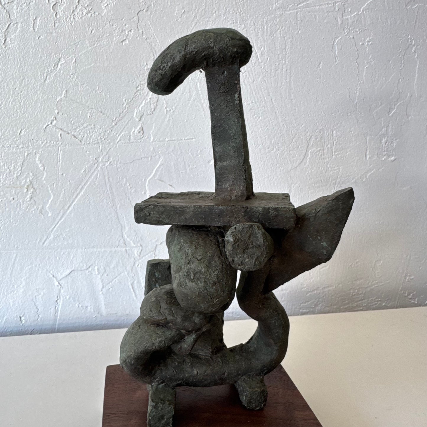 Susan Opie Abstract Bronze Sculpture, 1960’s