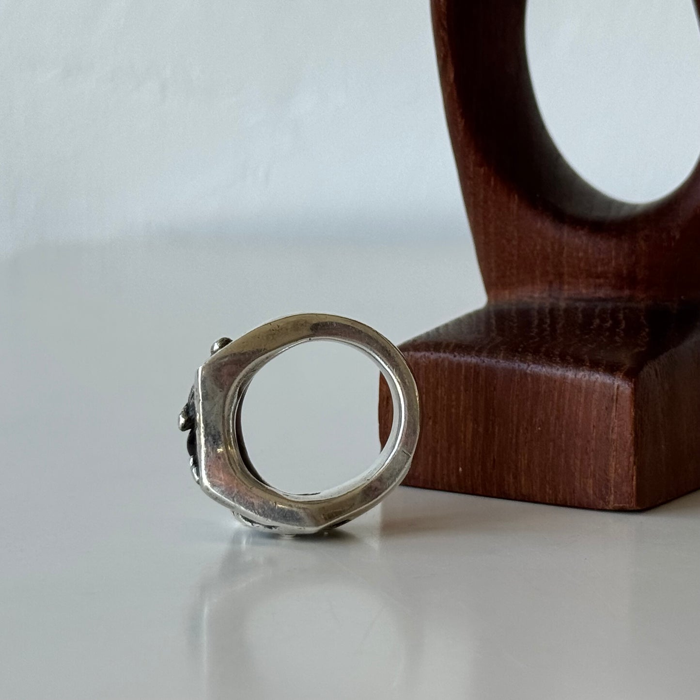 Max Nixon Silver Amethyst Ring