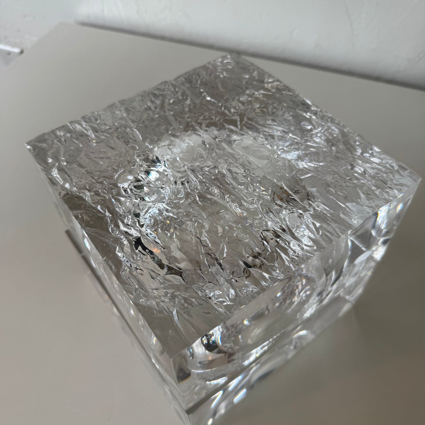 Alessandro Albrizzi Lucite Cube Box