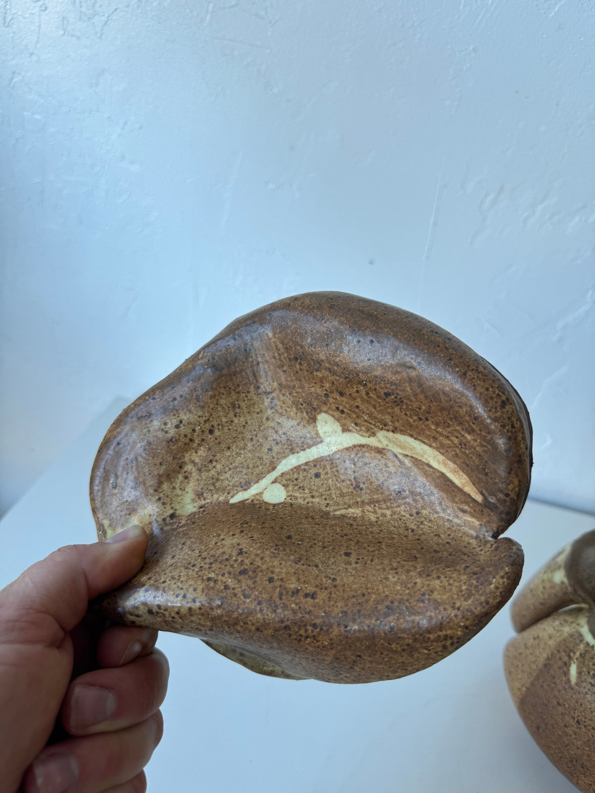 Kaaren Stoner Lidded Abstract Ceramic Canister
