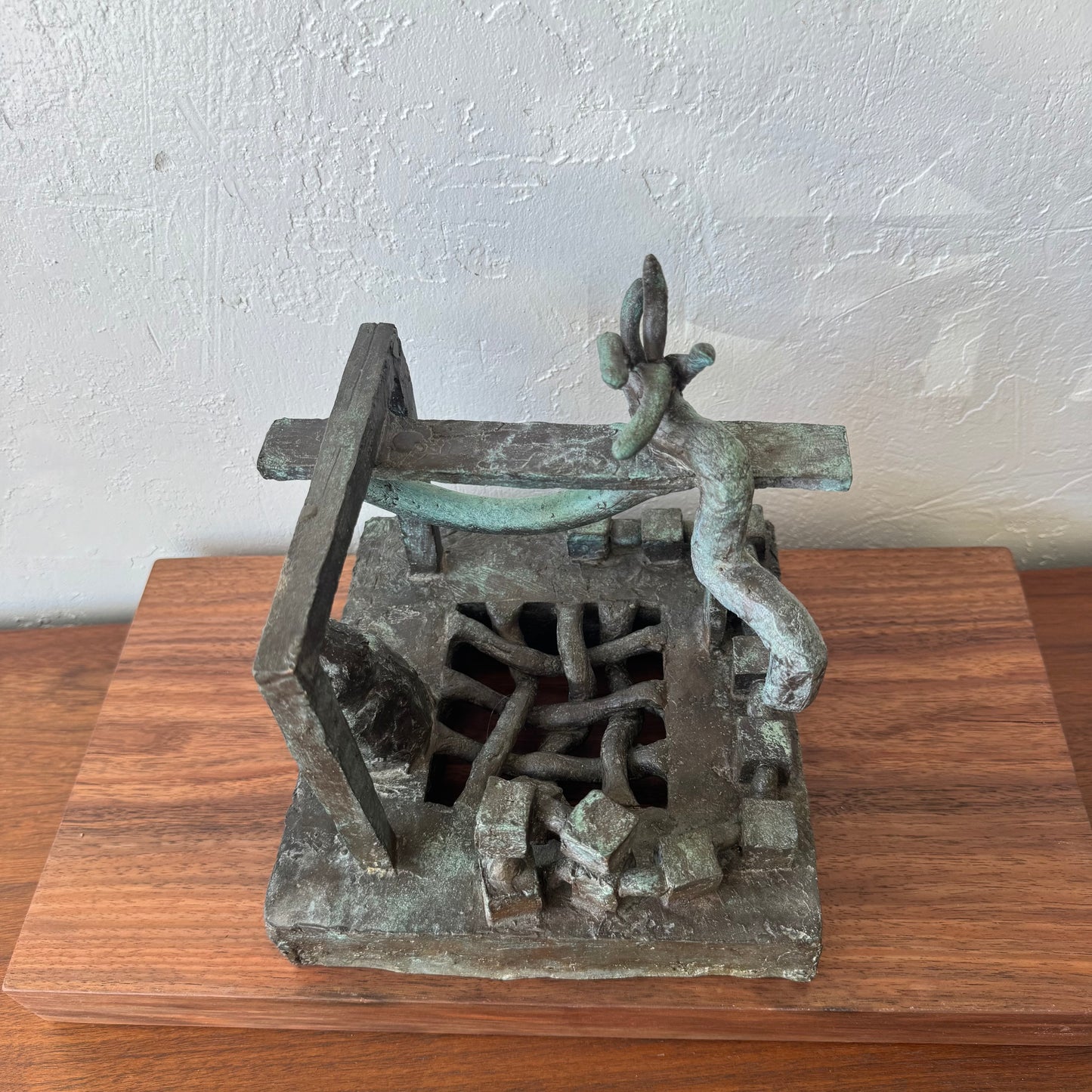Susan Opie Abstract Bronze Sculpture, 1960’s