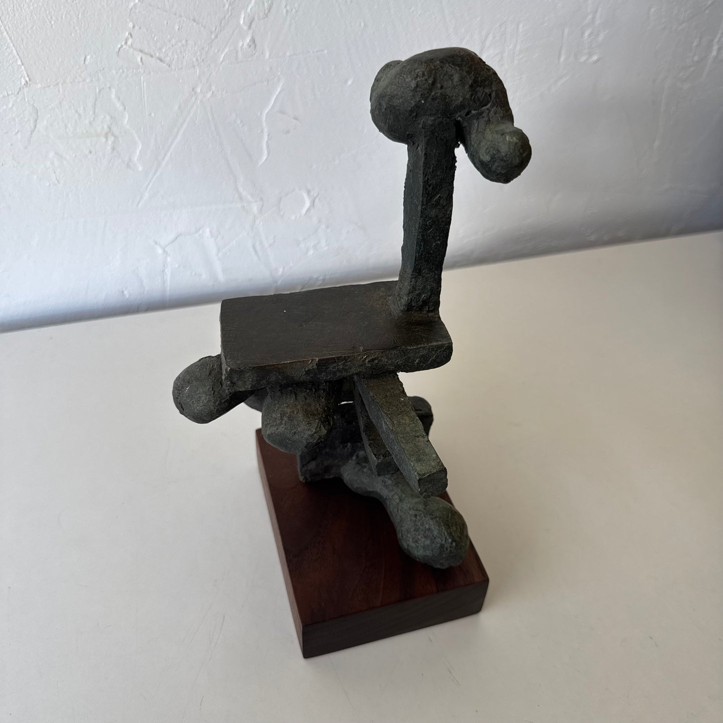 Susan Opie Abstract Bronze Sculpture, 1960’s