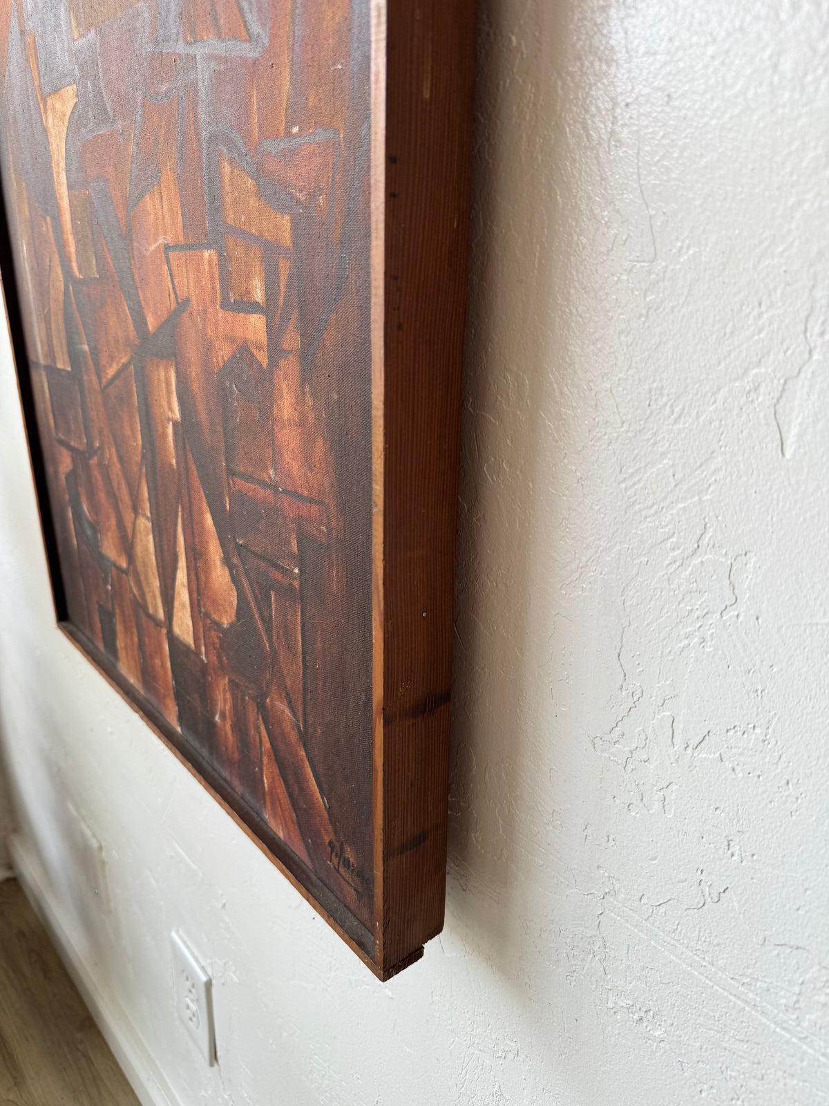 Robert Gilmore Cubist Abstract Oil Painting