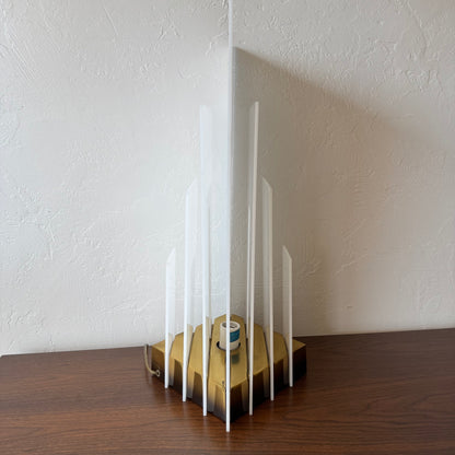 Westwood Industries Brass + Acrylic Table Lamp