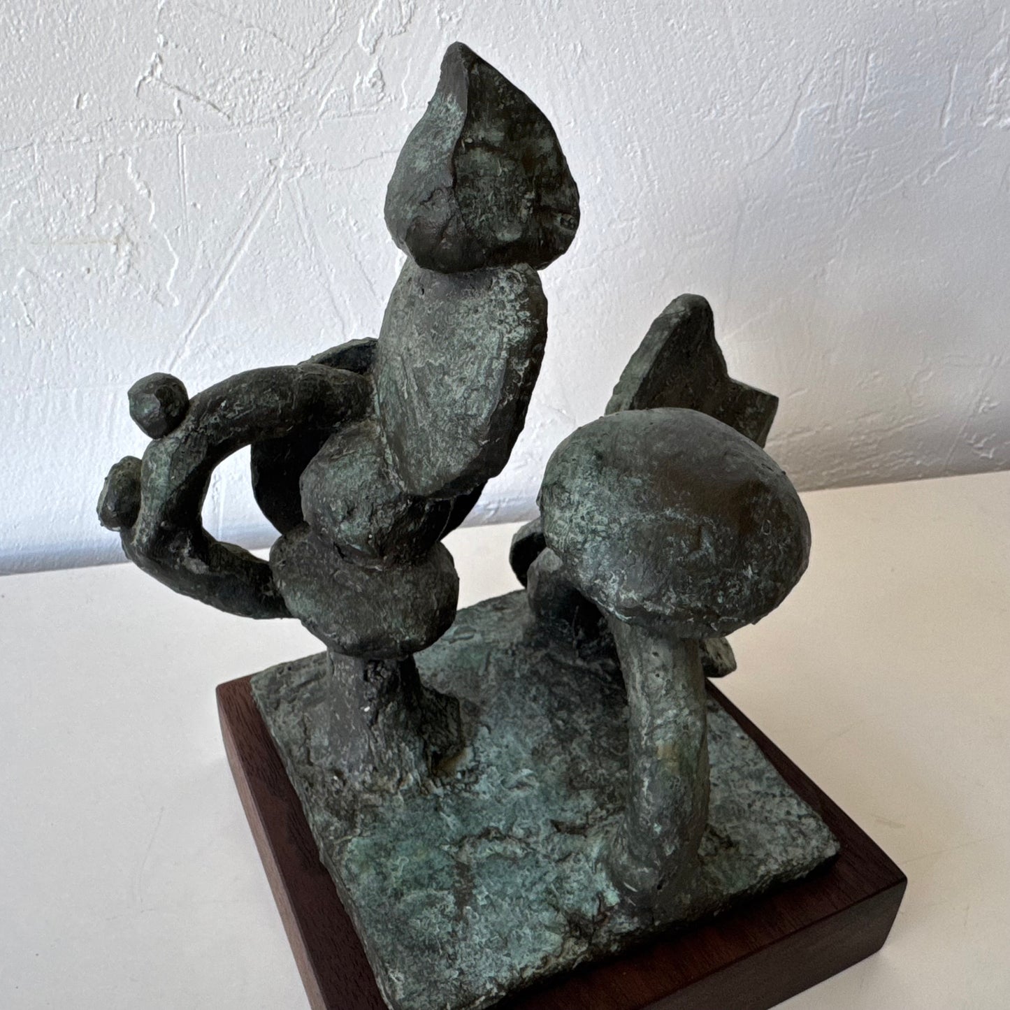 Susan Opie Abstract Bronze Sculpture, 1960’s