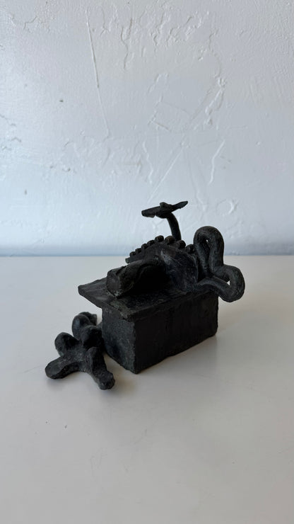 Susan Opie Abstract Bronze Sculpture, 1960’s