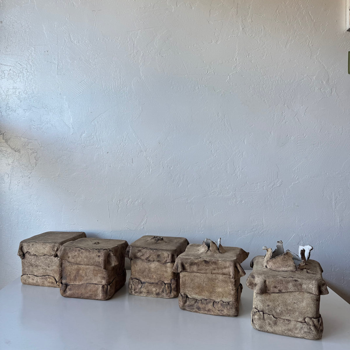 Erupting Box Studio Pottery Ceramic Sculptures