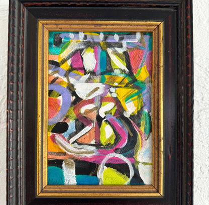 Milton Wilson Abstract Oil Painting