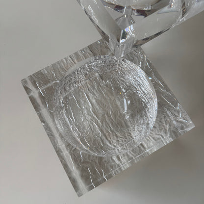 Alessandro Albrizzi Lucite Cube Box