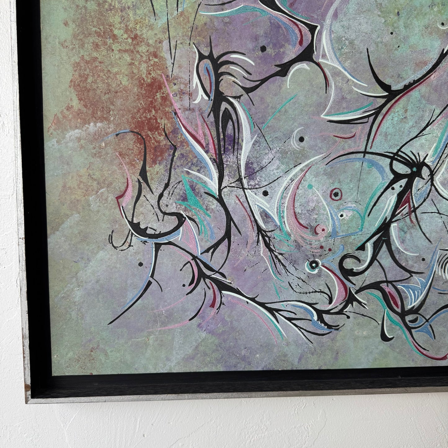 Albert Patecky Abstract Oil Painting