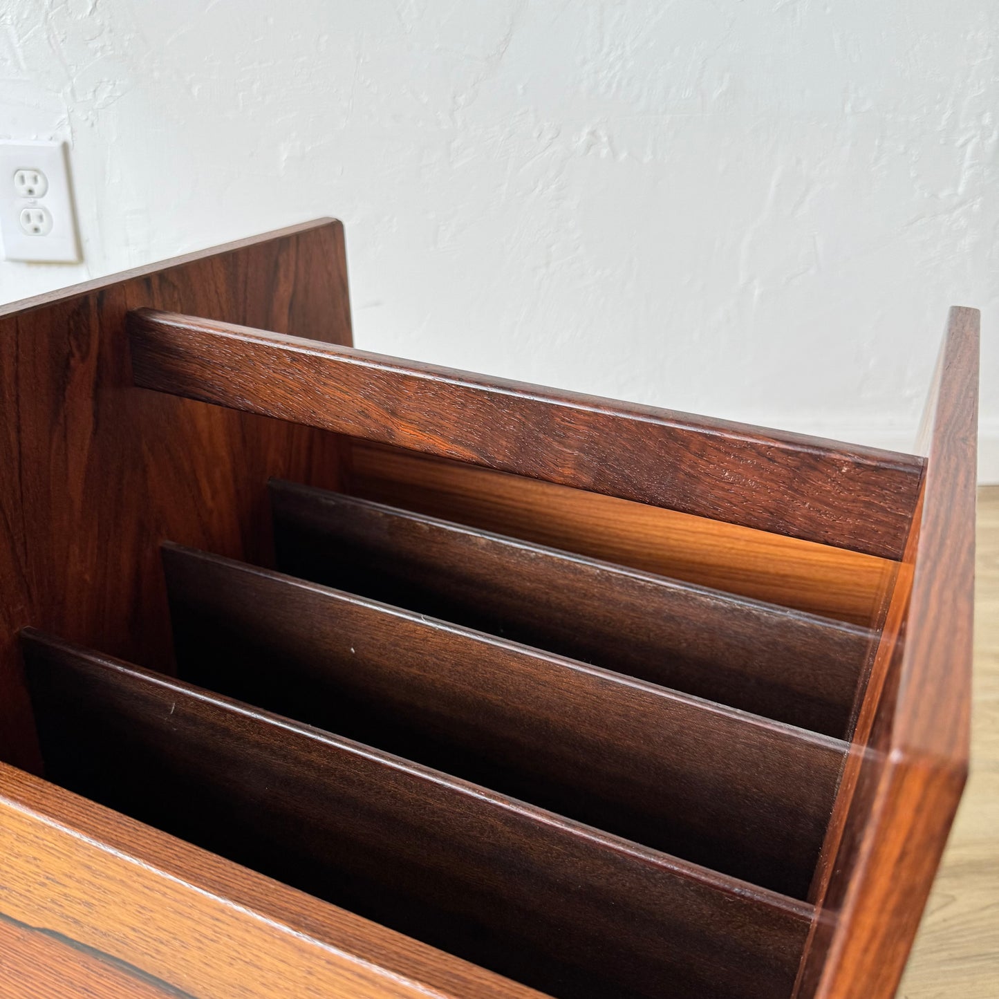 Rolf Hesland for Bruksbo Bagn Møbelindustri Rosewood Magazine Rack