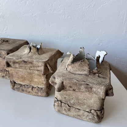 Erupting Box Studio Pottery Ceramic Sculptures