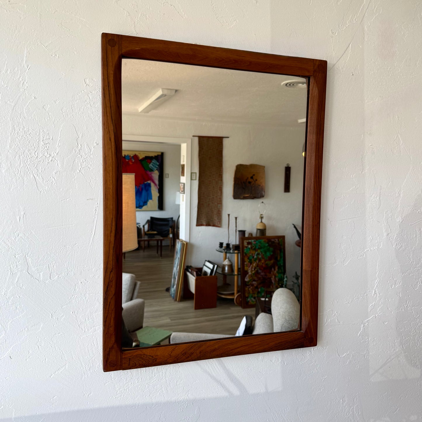 Aksel Kjersgaard Rosewood Wall Mirror No. 161
