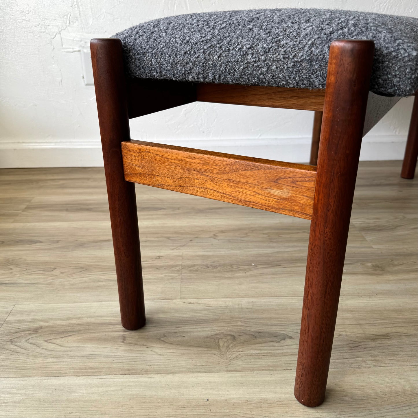 1960’s Mid Century Walnut Bench