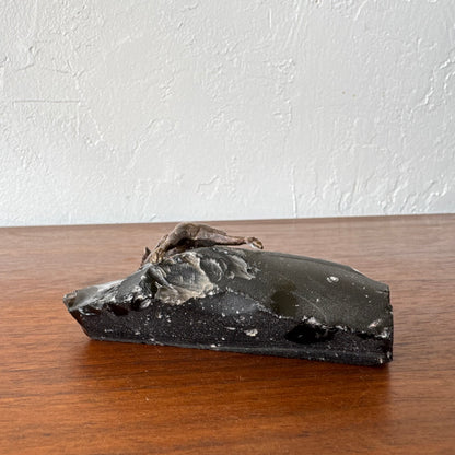 Susan Opie Figurative Bat Bronze Sculpture
