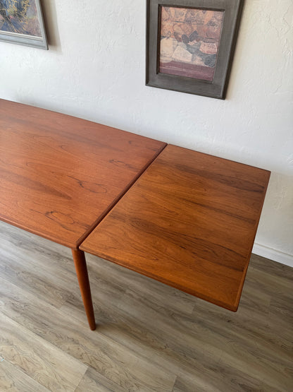 Greta Jalk for Glostrup Danish Modern Teak Dining Table