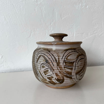 Betty + Nels Mears Studio Pottery Lidded Vessel