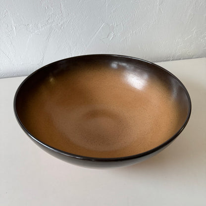 Heath Coupe Brownstone Ceramic Salad Bowl