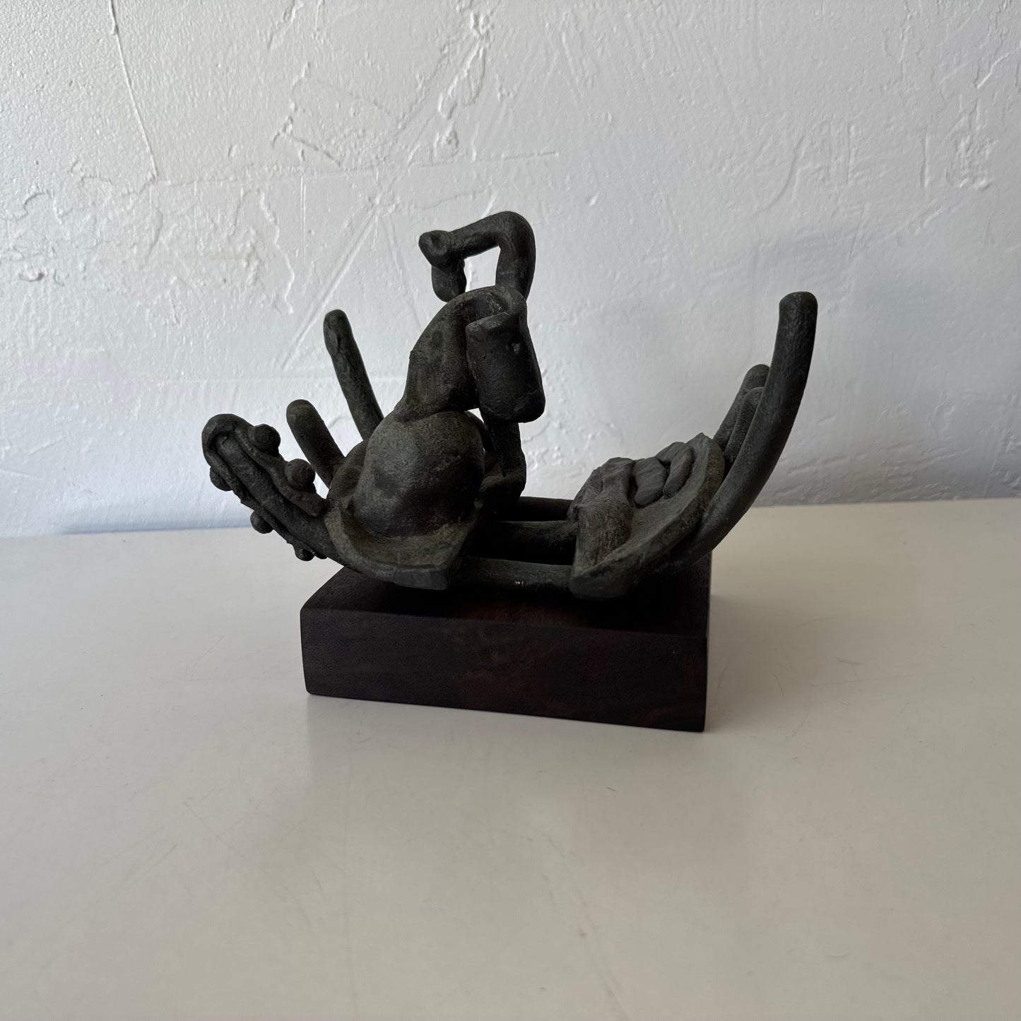 Susan Opie Abstract Bronze Sculpture, 1960’s