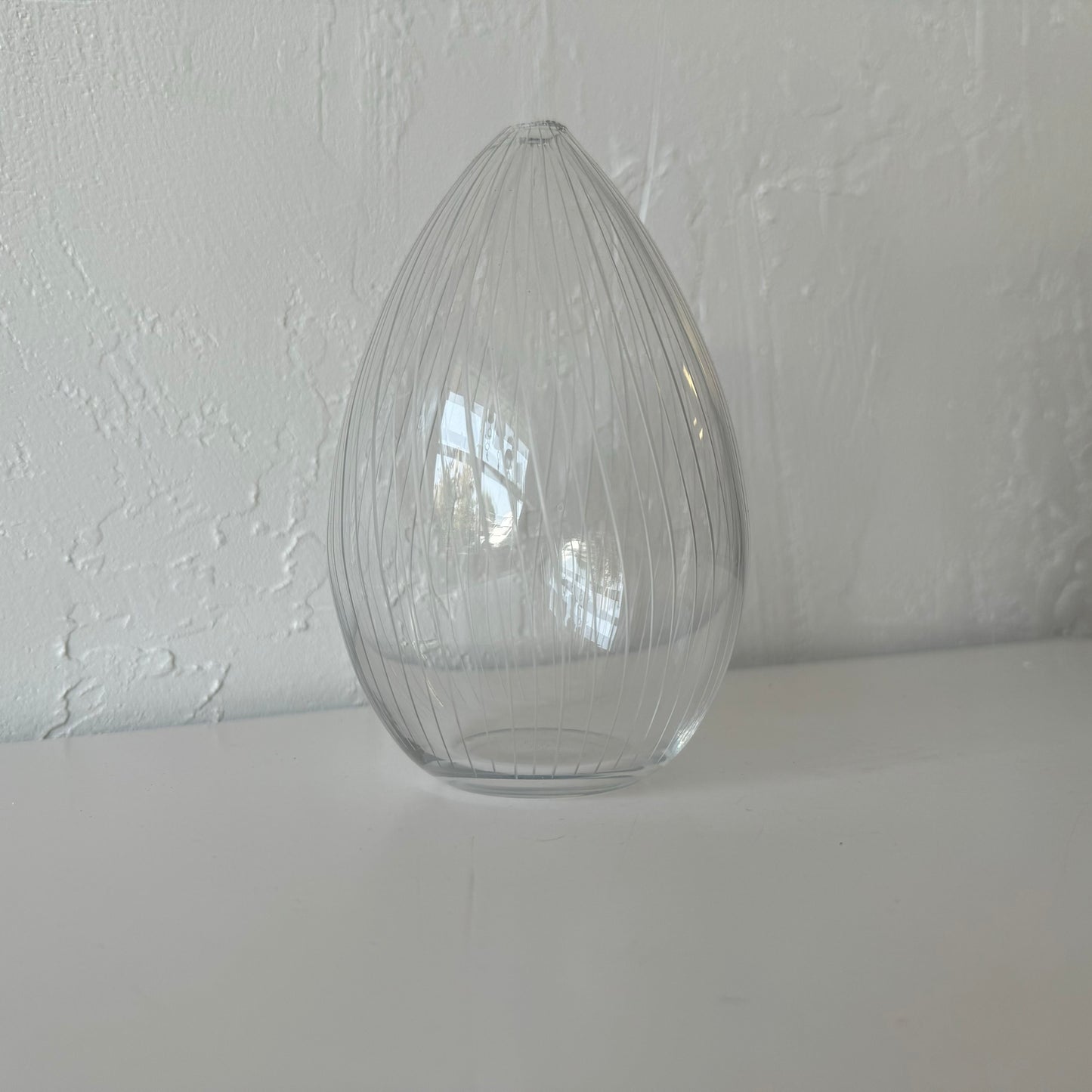 Tapio Wirkkala Etched Glass Vase - 1956