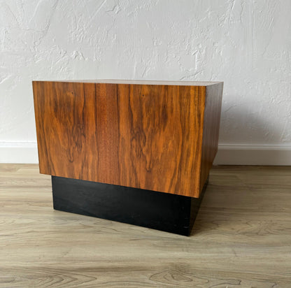 Martin Borenstein | Mid Century Walnut End Table / Pedestal