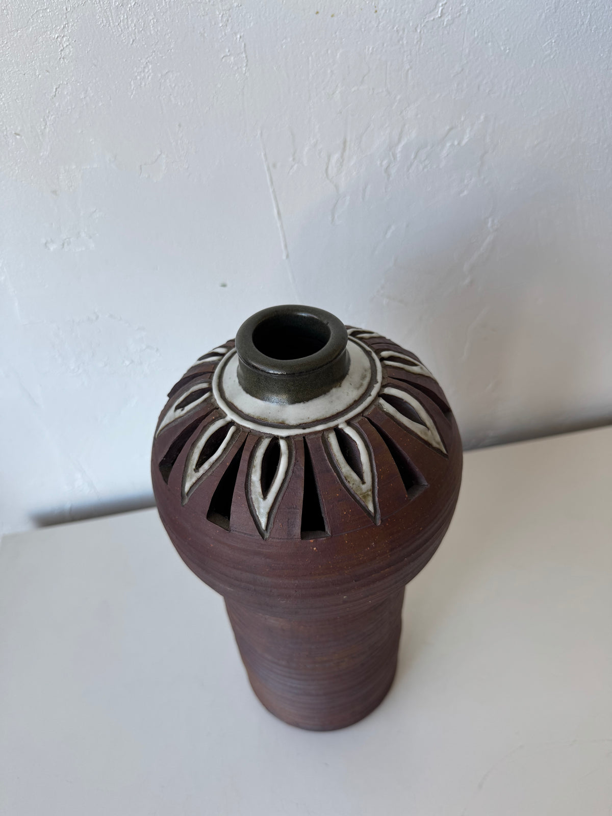 Clivia Calder Ceramic Studio Pottery Vase