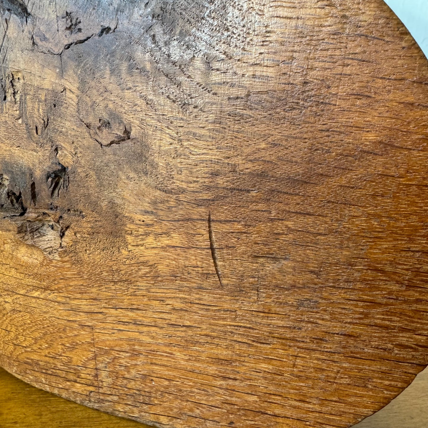 Vintage 1970’s Abstract Oak Sculpture