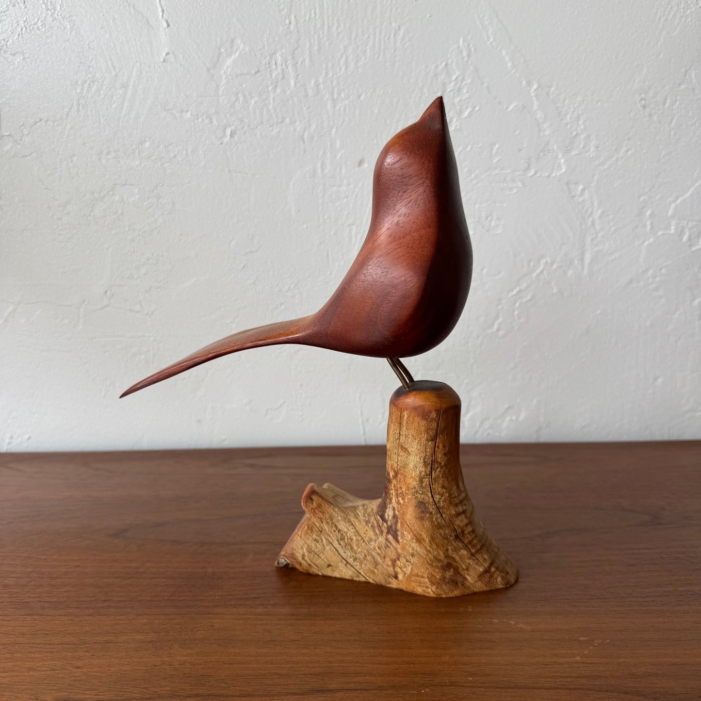 Gert Olsen Mahogany Bird Sculpture