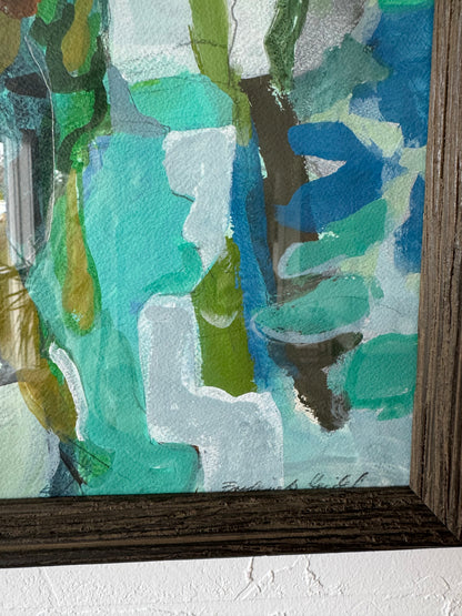 Fredrick Heidel Abstract Expressionist Oil Painting