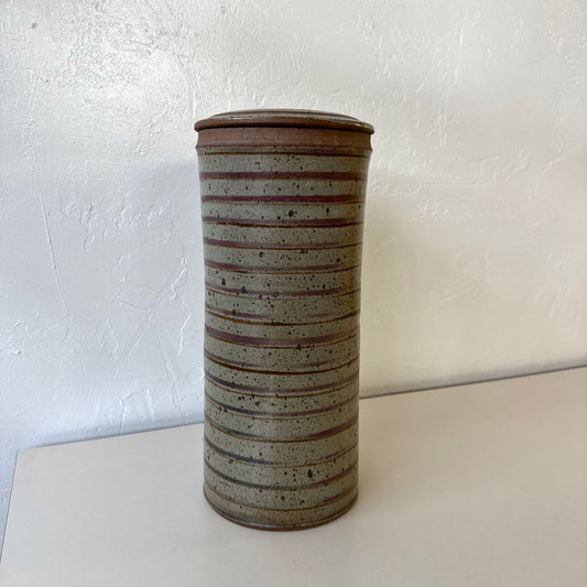 Ralph Lodewick Lidded Canister Oregon Studio Pottery