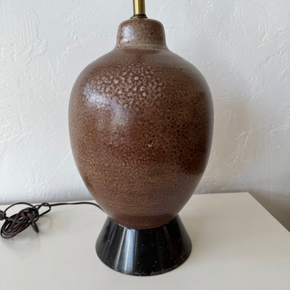 Herman Zaalberg Dutch Studio Pottery Table Lamp