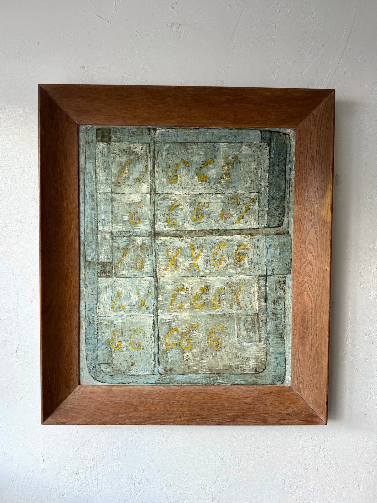 Sue McColl Abstract Oil Painting