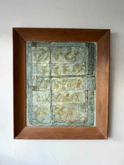 Sue McColl Abstract Oil Painting