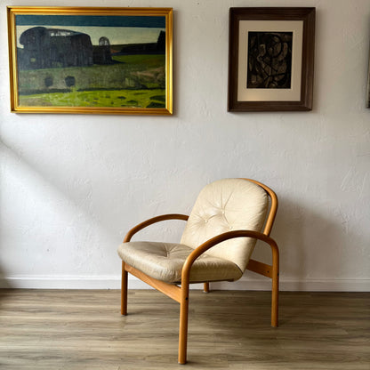 Rare Westnofa Lounge Chair
