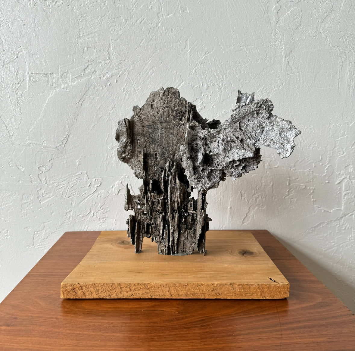 Jan Zach Brutalist Cast Aluminum Sculpture, 1960’s