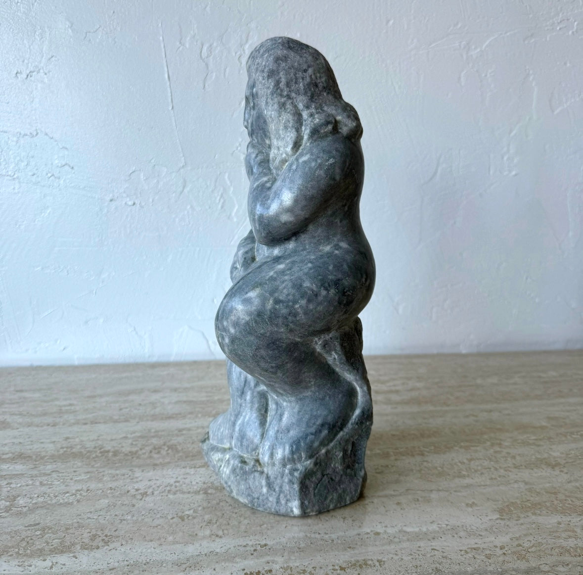 Eugene Gauss Expressionist Female Nude Sculpture