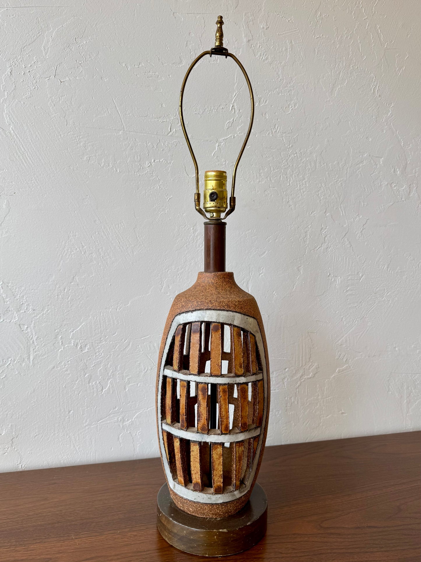 Brent Bennett Studio Pottery Lamp