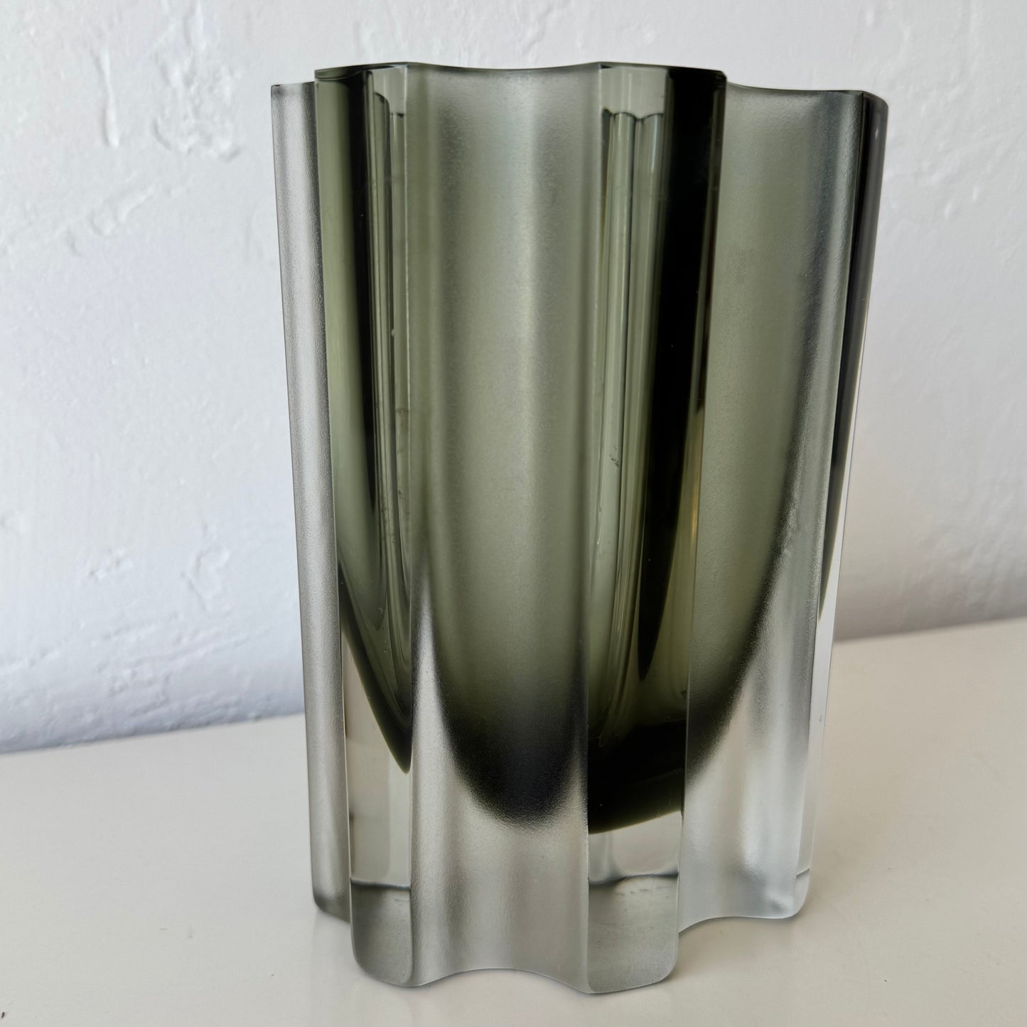 Tapio Wirkkala for Iittala Finnish Glass Vase