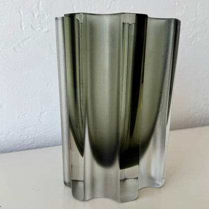 Tapio Wirkkala for Iittala Finnish Glass Vase