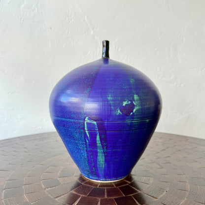 Tom Coleman Purple Ceramic Pot