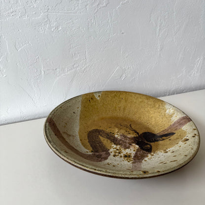 Large Studio Pottery Ceramic Charger