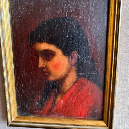 18-19th Century Sienese School Portrait of a Woman