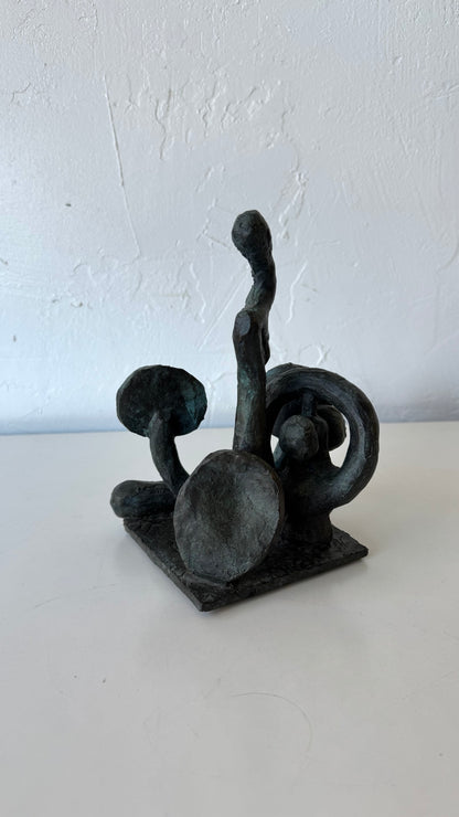 Susan Opie Abstract Bronze Sculpture, 1960’s