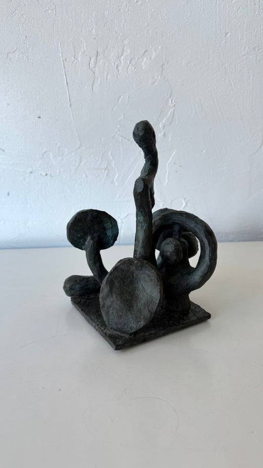 Susan Opie Abstract Bronze Sculpture, 1960’s