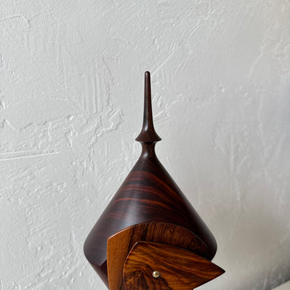 Studio Craft Rosewood Table Clock