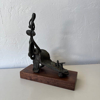 Susan Opie Abstract Bronze Sculpture, 1960’s