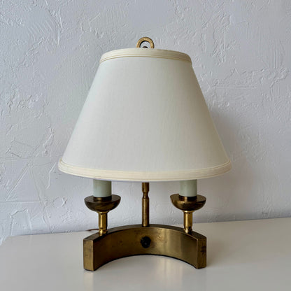 1940/50s Solid Brass Table Lamp