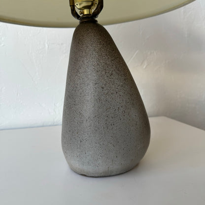 1950’s Ceramic ‘Rock’ Table Lamp