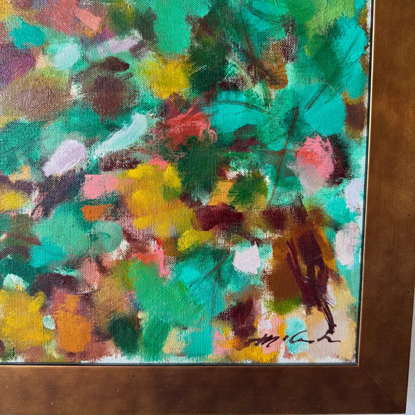 Dave McCosh Abstract Colorfield Oil Painting